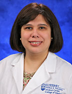 A head-and-shoulders photo of Raquel E. Davila, MD